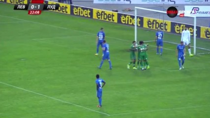 Две минути - 2:0 за Лудогорец срещу Левски