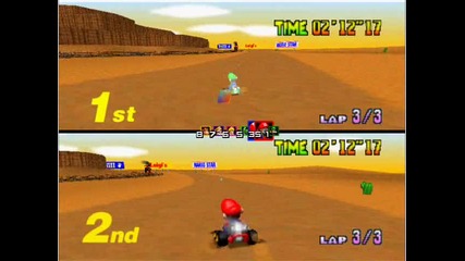 mario kart 64 - 2 players (4)