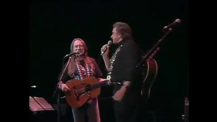 Johnny Cash & Willie Nelson - Ghost Riders in The Sky