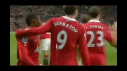 Манчестър Юнайтед - Нюкасъл 3 - 0 Гол на Димитър Бербатов