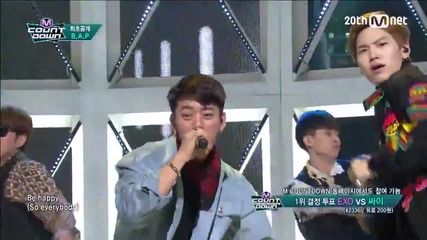 151217 B.a.p - Be Happy @ M Countdown Ep.453