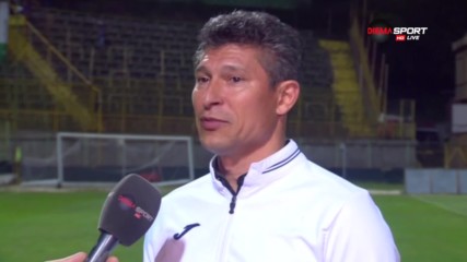 Балъков: Трябваше да влезем здраво на пиринския дух