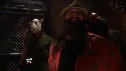 Roman Reigns предизвиква Bray Wyatt на мач - Wwe Raw 24/2/14