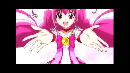 Smile Precure Cure Happy Transformation and Attack Hd