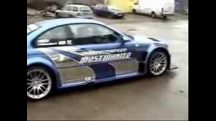 Bmw M3 Gtr Mw Real.