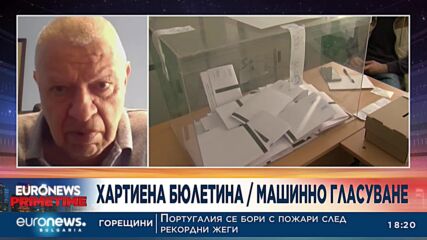 Проф. Михаил Константинов: При избор на метод за гласуване под 30% предпочитат машината