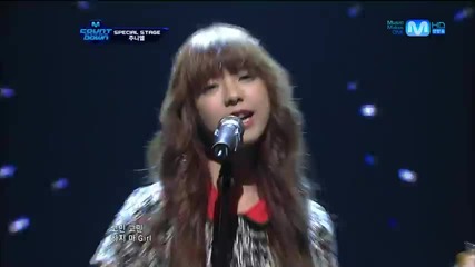 Juniel - U Go Girl & Twinkle @ M! countdown (02.08.2012)