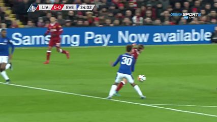 Ливърпул - Евертън 1:0 /първо полувреме/