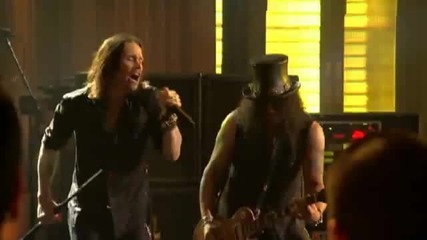 Slash & Myles Kennedy - Back From Cali Live On Lopez Tonight 