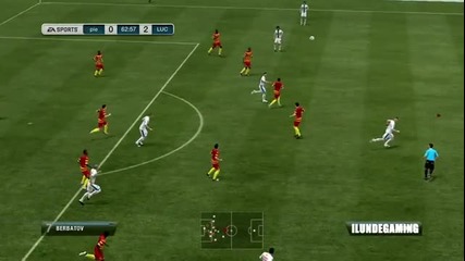 Fifa 12 Ultimate Team If Berbatov 40 yard goal