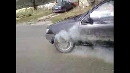 palenie na gumi