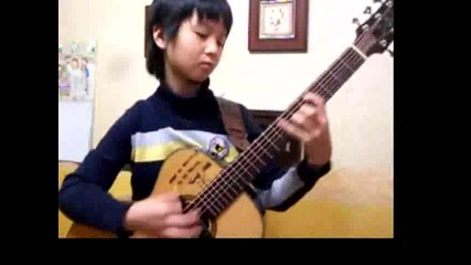 Дете майстор с китарата 