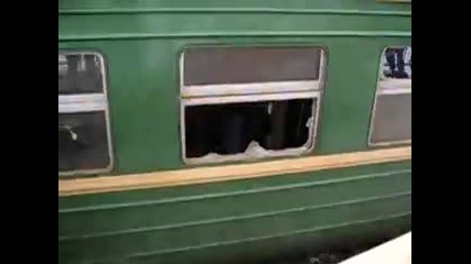 фенове на Цска Москва нападат влак с фенове на Спартак Москва 