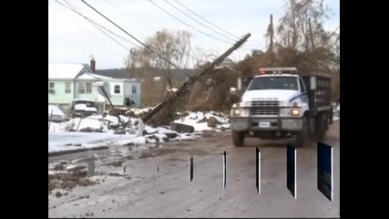 Силна снежна буря удари Източното крайбрежие на САЩ