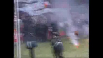 Cska Sofia Hooligans vs. Police 