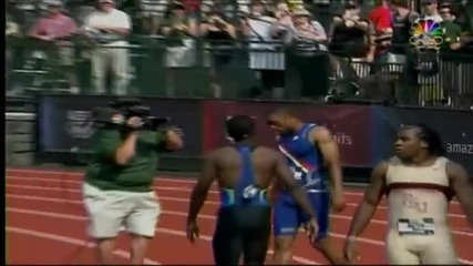 *hq* Tyson Gay 9.68 - 2008 olympic trials 
