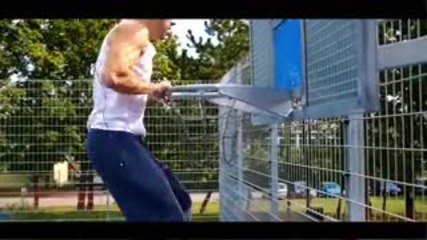 Calisthenics fitness from the streets Czech rep.