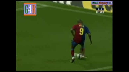 Real Madrid Vs. Barcelona 2 - 6 Pique Goal 02.05.2009