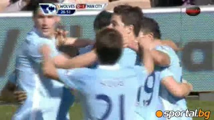Уулвърхaмптън - Манчестър Сити 0:2