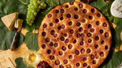 Фокача с грозде | Печивата на Марта | 24Kitchen Bulgaria