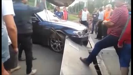 Bmw попада в капан