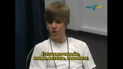 Justin Bieber Brazilian Interview Panico na Tv Sabrina Sato 