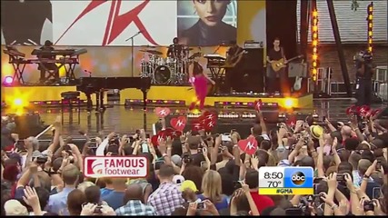 Alicia Keys - Listen To Your Heart and No One on Good Morning