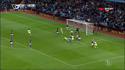 Астън Вила - Манчестър Сити 0:0, Висша лига, 12 кръг