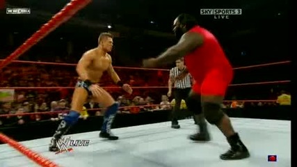 Wwe Raw 30.11.09 Mark Henry vs. The Miz 