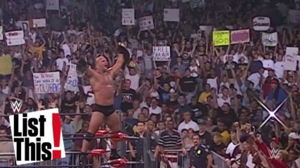 6 victorias de campeonato de Goldberg: WWE List This!