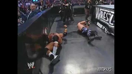 WWE Triple H vs. Chris Benoit vs. Shawn Michaels - WrestleMania XX **HQ** (Част 2)