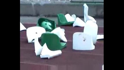Levski hooligans vs Litex (24.05.2007 Cup Final)