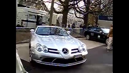 Slr Mclaren на Reger Federer