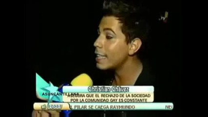Christian Chavez Luchara Por Los Derechos De Los Homosexuales (ecle)