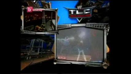 (стълби) Wwe Tlc christian vs benjamini part 1 