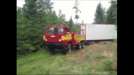 Scania в калта 