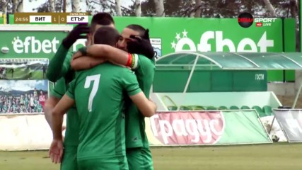 Витоша поведе на Етър след дузпа