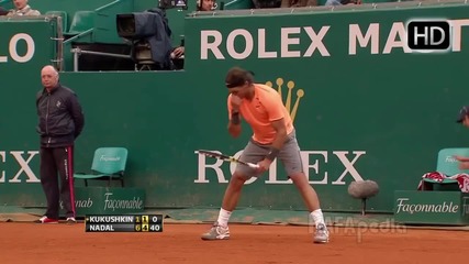 Nadal vs Kukushkin - Monte Carlo 2012