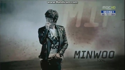 100% - We, 100% + Bad Boy [ Music Core 22.09.2012 ]