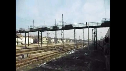 Пристигане на Гара Пловдив с Бв 1621 