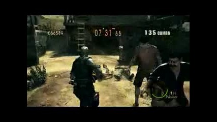 Resident Evil 5 No Mercy Wesker Stars part 2 