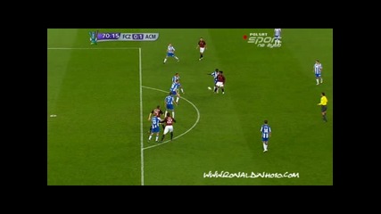 Ronaldinho Pass Shevchenko Gol vs Zurich