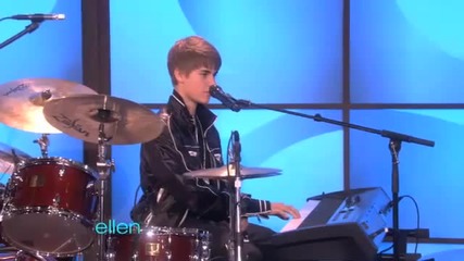Ellen Sings with James Blunt and Justin Bieber!