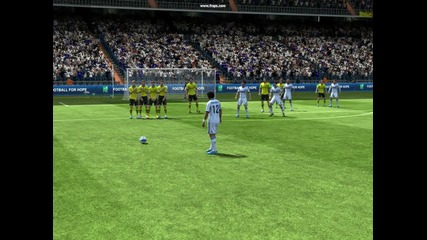 Real Madrid vs Borussia Dortmund ( Marcelo - Free kick )