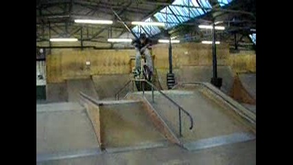 Scary Unicycle Bail