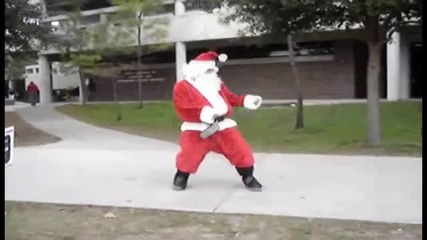 its the santa rap 