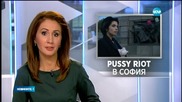 "Пуси Райът" сложиха маски на Паметника на Съветската армия