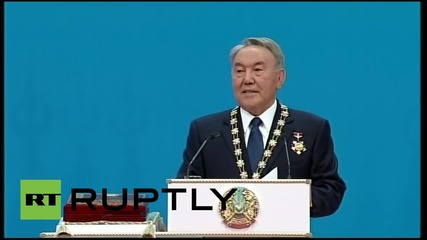 Назарбаев е президент на Казахстан за пети път