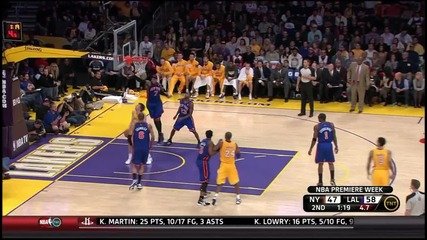 Knicks vs Lakers - 29.12.2011