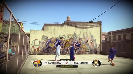 Fifa Street - Barcelona vs. Real Madrid - Panna